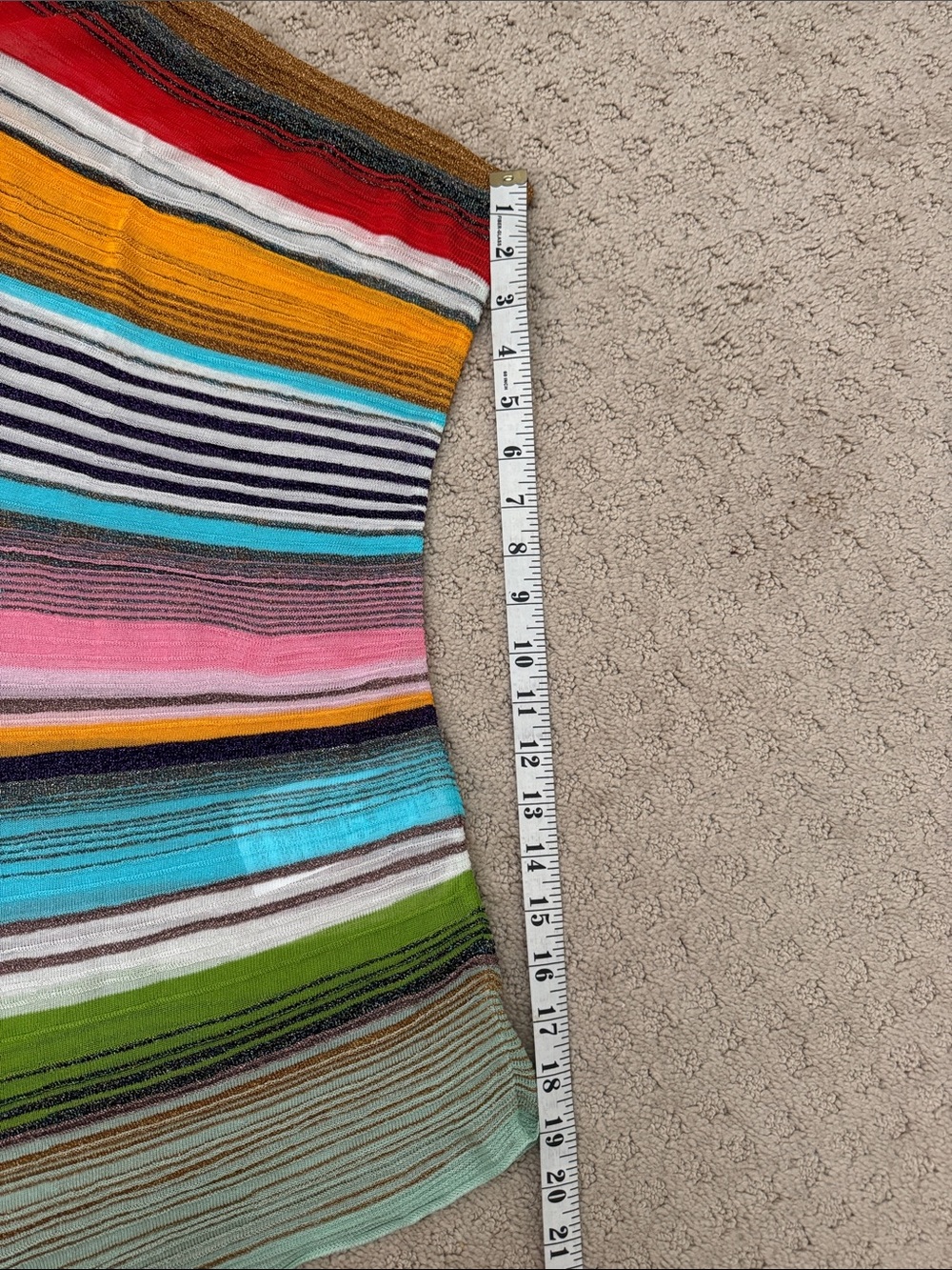 Missoni Asymmetrical Metallic Cover Up - Picture 12 of 12